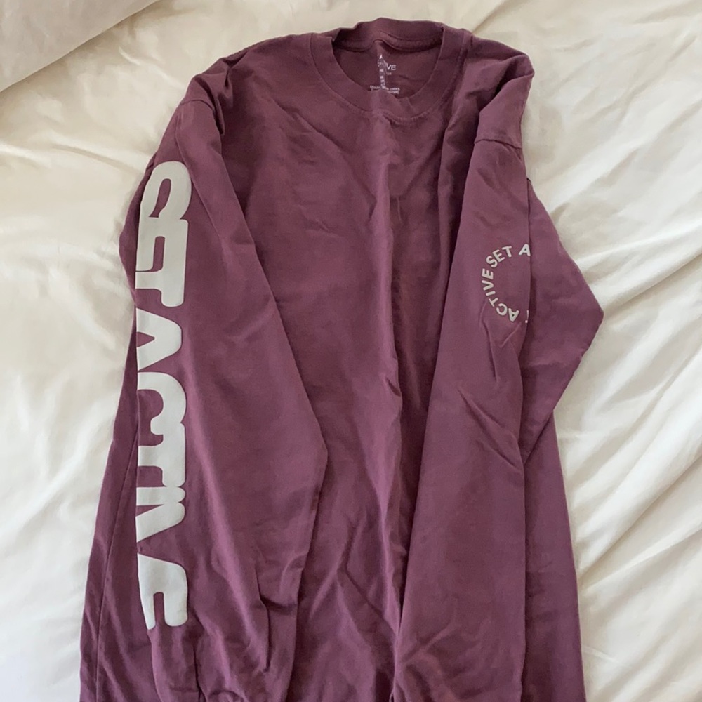 Set Active boyfriend long sleeve tee